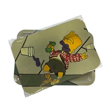 Rolling Tray with Magnetic Lid Cover 7" x 5"- Green