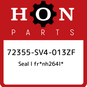 72355-SV4-013ZF-Honda-Seal-l-fr-nh264l-72355SV4013ZF-New-Genuine-OEM-Part