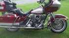 Silver Harley-Davidson Touring