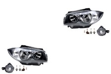 Scheinwerfer Set Halogen passend für BMW 1er E81 E82 E87 E88 09-13 H7 Nebel L.
