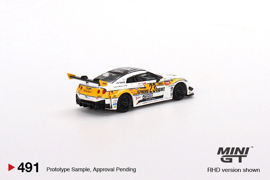 オリジナルデザイン手作り商品 MINI GT No.491 フォーミュラドリフト