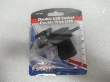C7E Boater Sports 51424 Double USB Power Outlet OEM New Factory Boat Parts