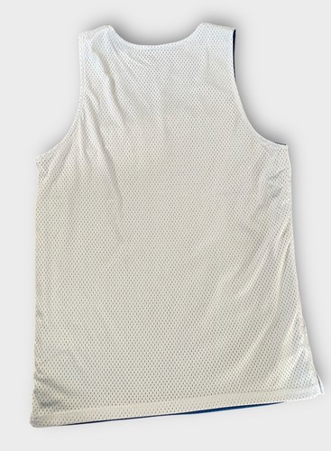 Overtime Basketball Jersey Men’s Small White Blue Reversible Hoopers Game NEW - Picture 6 of 6