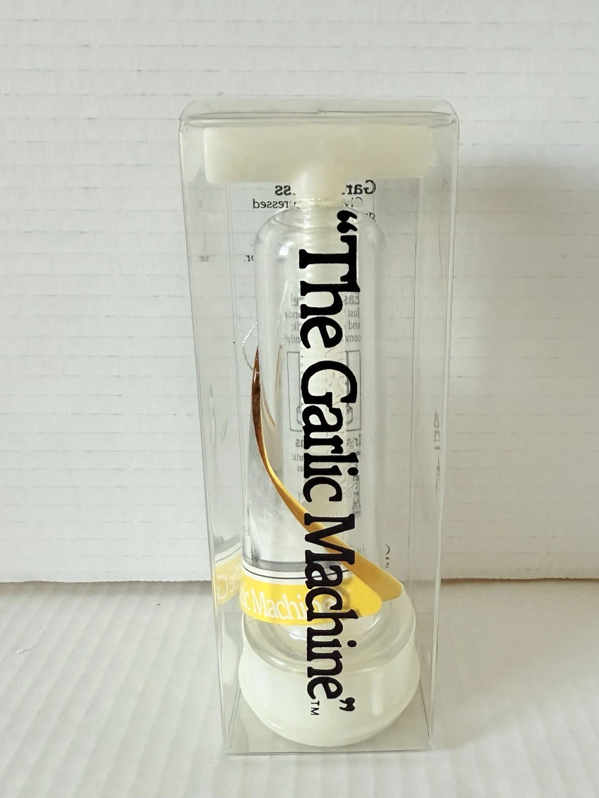 Chef’n Vintage The Garlic Machine 1987 ‘The Ultimate Garlic Press’
Opens in a new window or tab