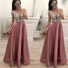 Prom Dress Strapless Elegant Party Dress for Women Sparkly A-Line Evening Dress