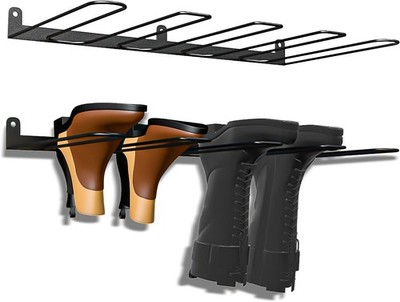 Including Wader Hangers, Perfect Entryway Shoe Rack for Cowboy