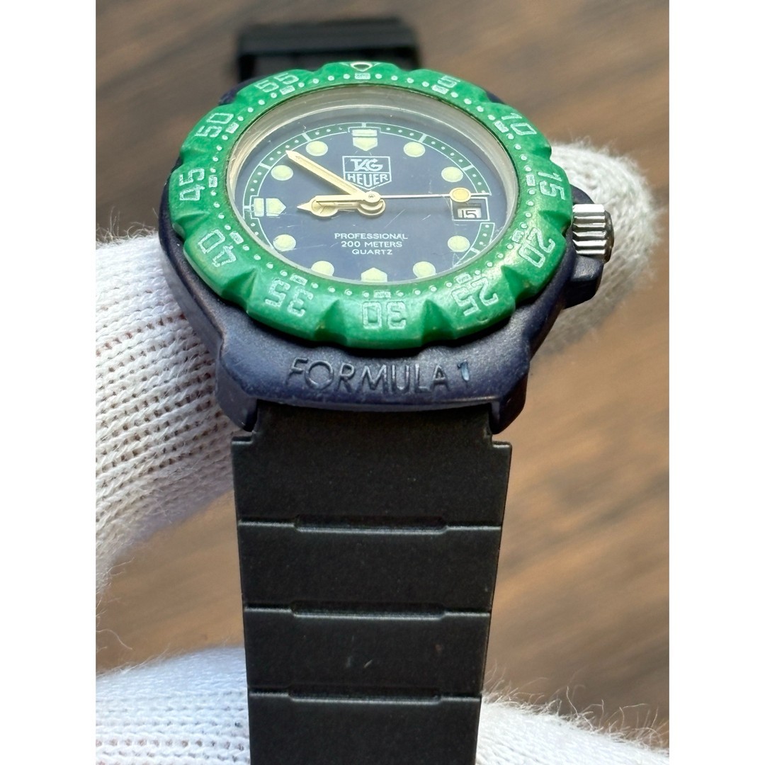 Ex+5】TAG Heuer 362.508 Formula 1 Quartz Men's Watch Working