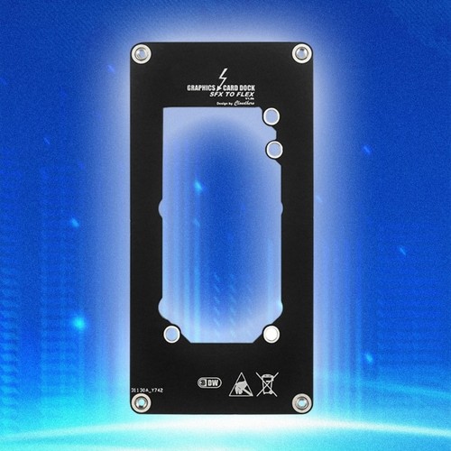 Metal Adapter Bracket for 1U to SFX Conversion Adapter Accurate Alignment - Afbeelding 3 van 8