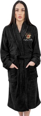 Personalisierter Weihnachts Damen Bademantel - Rudolph Rentier individuelle Stickerei
