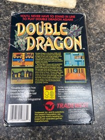 Used Double Dragon NINTENDO NES GAME Cartridge Complete CIB (QUI004678)