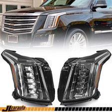 For Cadillac Escalade 2015 2016-2020 Full LED Headlights Lamp Left & Right Bulbs