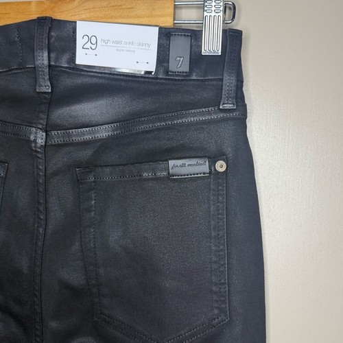 7 For All Mankind High Waist Super Skinny Ankle 29 - Picture 5 of 8