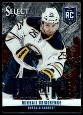 2013-14 Panini Select Fire on Ice Rookies Mikhail Grigorenko Buffalo Sabres