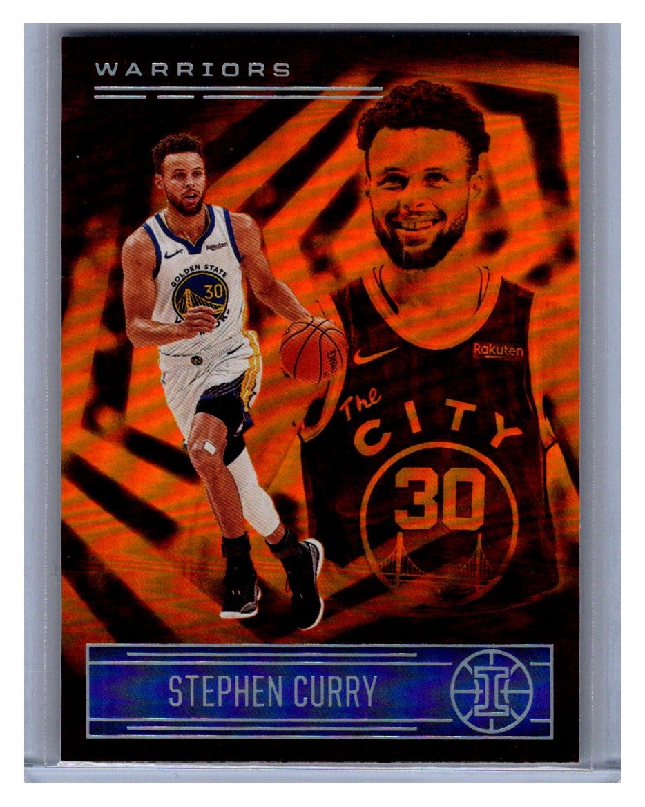 2020-21 Panini Illusions #73 Stephen Curry Orange
