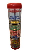 Rainmaker Rain Stick Baby Rattle Toy Bead Drop Motion Israel Made Sensory
