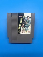 Metal Gear Nintendo Entertainment System NES Authentic [TESTED - WORKING]