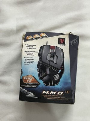 Mad Catz M.M.O.TE Tournament Edition Gaming Mouse for PC-8200 DPI- Shinny Black