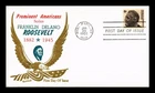 US COVER FRANKLIN D ROOSEVELT PROMINENT AMERICANS FDC KHOL KRAFT CACHET