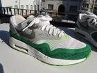 Nike Air Max 1 Breathe 644140-103 men's trainers textile green white size 42 (UK7.5 new
