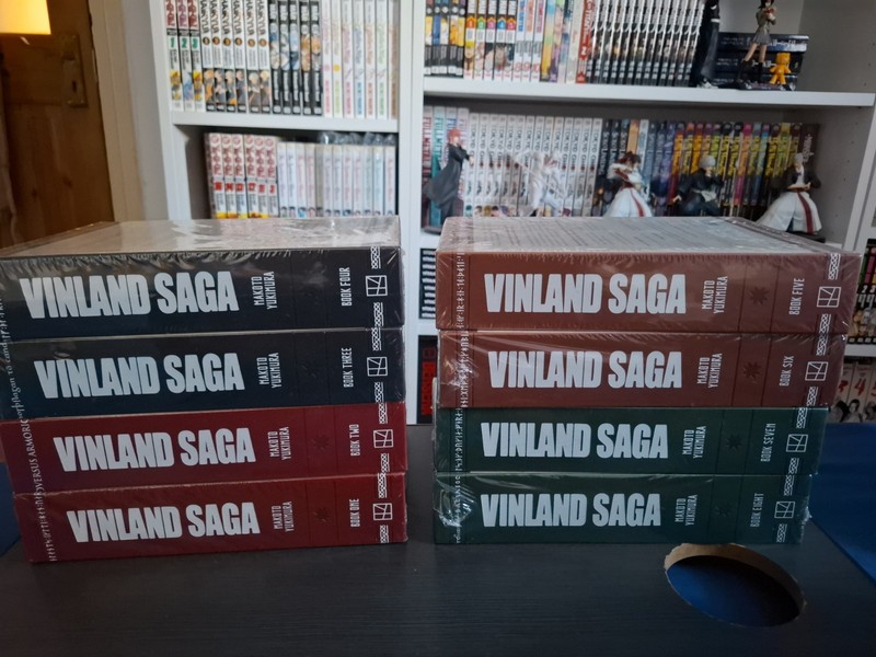 Vinland Saga Deluxe Volumes 1-8 Complete Manga Set BRAND NEW Sealed English!