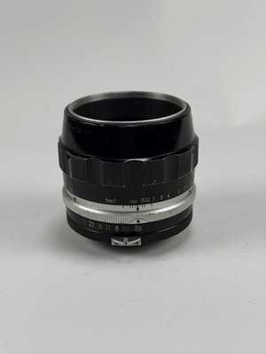 Nikon Nikkor Non AI 55mm f3.5 Micro Lens