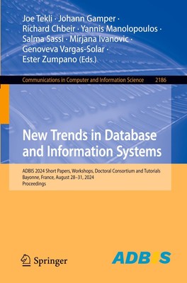 Joe Tekli (u. a.) | New Trends in Database and Information Systems | Taschenbuch
