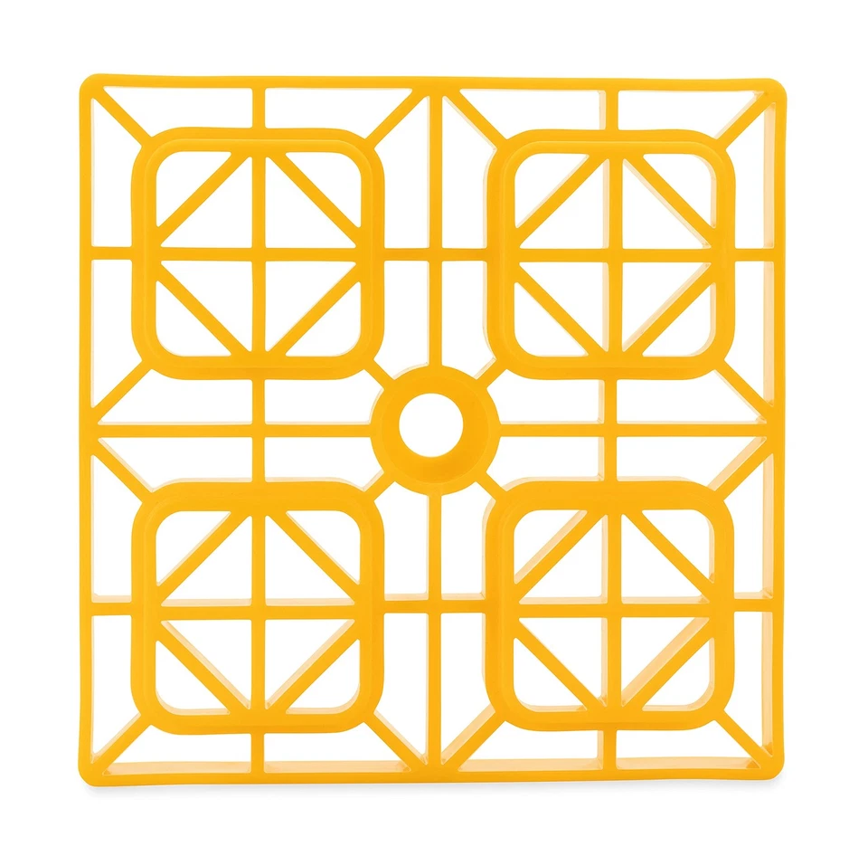 Camco Heavy Duty Rv Leveling Blocks 8.5In X 8.5In Yellow 4 Pack Durable Uv St... - Image 2 of 4