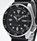 [Exc+5] SEIKO 7S26-0020 SKX007 42mm Divers Black Boy Day/Date AT Men's Watch