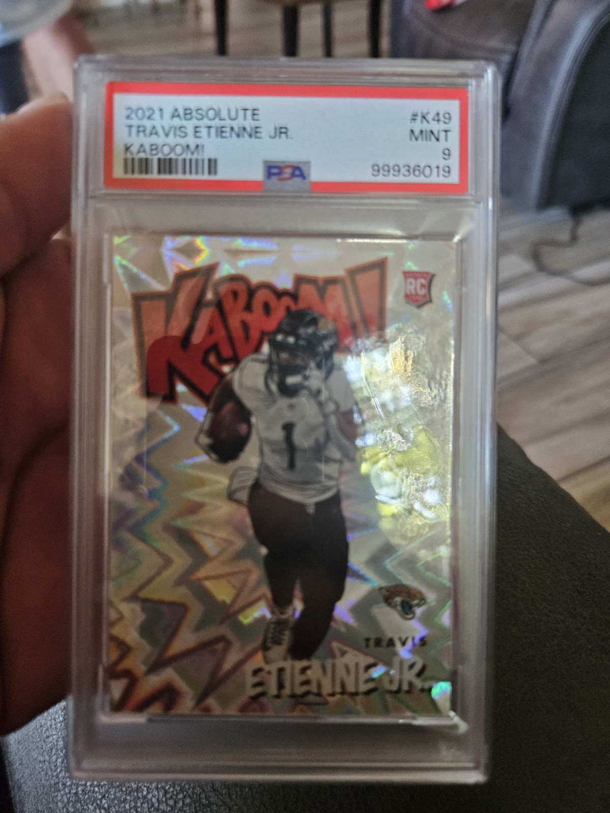 Travis Etienne Panini Absolute Kaboom! #K49 Base