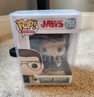Funko Pop! Movies Jaws Chief Brody #755 Vinyl Figure with Protector