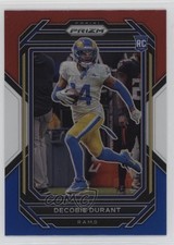 2022 Panini Prizm Rookies Red White & Blue Prizm Decobie Durant #347 16wc
