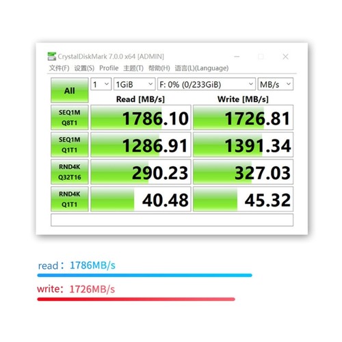 NVME Docking Station AHCI Offline Copy M.2 USB 3.2 Type C External Hard Drives - Afbeelding 5 van 8