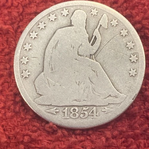 U.S. - 1854-O Arrows Silver Seated Liberty Half Dollar