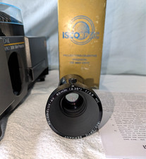 Kodak Carousel Etc.- Isco PC-Cinelux-AV 60mm. f2.8 MC. Boxed / Instructions. VGC