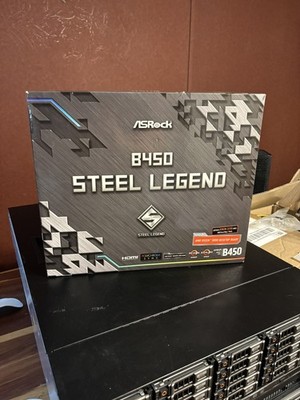 ASRock B450 Steel Legend AMD (90-MXBA00-A0UAYZ) Motherboard
