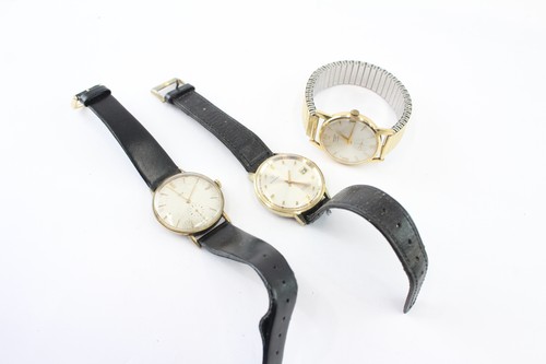 Mens Vintage Mechanical Watches Avia Rodania Etc WORKING x 3