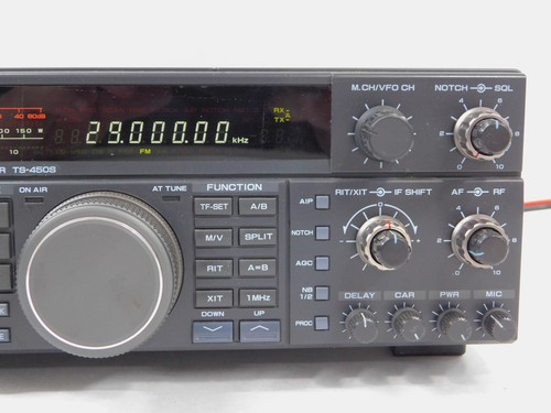 Kenwood TS-450S Ham Radio HF Transceiver (wszystko dobre, z wyjątkiem tunera antenowego) - Zdjęcie 4 z 10