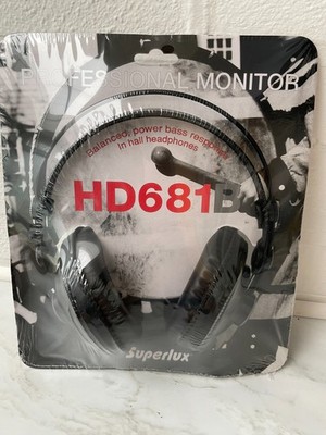 Superlux HD681B professionelle Monitor-Kopfhörer   brandneu versiegelt