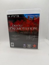 Deadly Premonition Director's Cut Sony PlayStation 3 - Complete - CIB - Tested