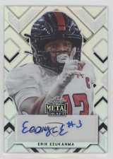 2022 Leaf Metal Draft Portrait Silver Prismatic 39/40 Erik Ezukanma Auto k4s