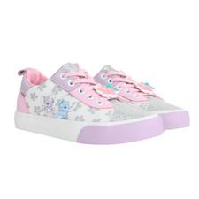 Disney Little Girls' Size 11 Multicolor Stitch and Angel Court Sneakers --EBZ2--
