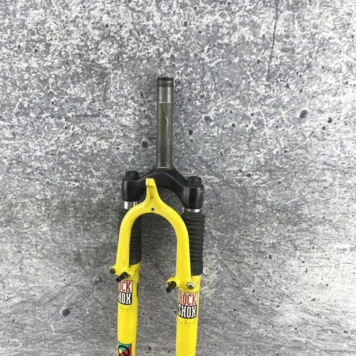 Vintage RockShox Quadra 21R Fork 1" Threaded Black Crown 26in PARTS REPAIR - Picture 8 of 19