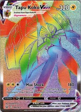 tapu koko vmax pokemon card value 051/163 Holo Rare Battle Styes Near Mint this SGC 10 card is the perfect way to showcase your collection. Tapu Koko V / VMAX,