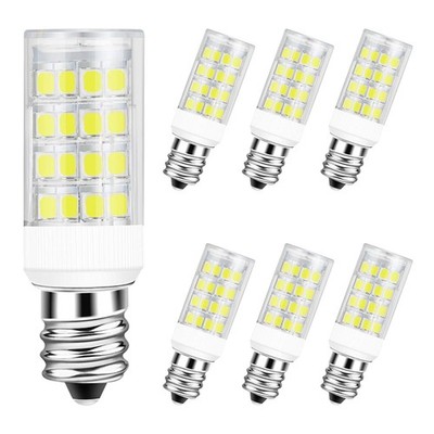 Dicuno E12 Base Led Bulb, Ceramic Base, 4W, 400Lm, Full Beam Angle, 6000K Dayli_