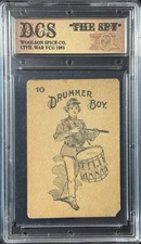 1893 Civil War Parlor Game “The Spy” DCS Authentic, Set Break!  Drummer Boy