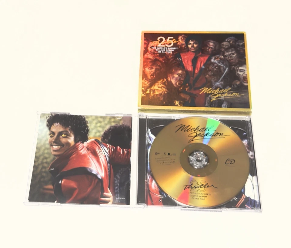 Thriller [25th Anniversary Edition Alternate Cover] [Remaster] by Michael... - Image 3 of 4