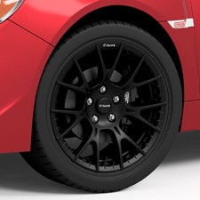 Vicrez V28zr Matte Black 18x9.5 Et35 Wheel Subaru Wrx Sti Vzn124310