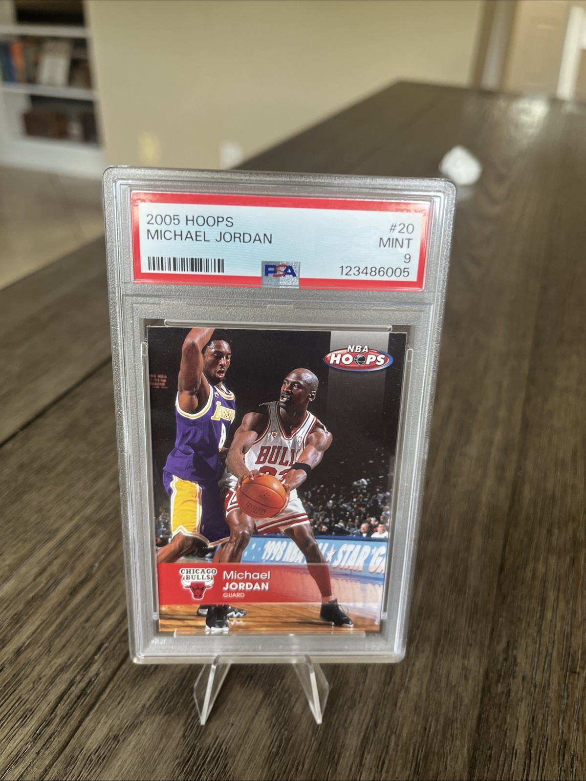 2005-06 NBA Hoops - Kobe Bryant, Michael Jordan #20