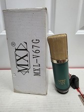 Mxl V67G Large Capsule Condenser Microphone w/ Mount - Green - Studio Recording