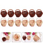  12 Pcs Decorative Basket Miniature Floral Micro Landscape Ornament